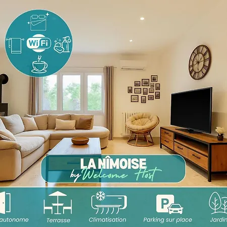 La Nimoise, Maison Familiale Avec Jardin * Nimes